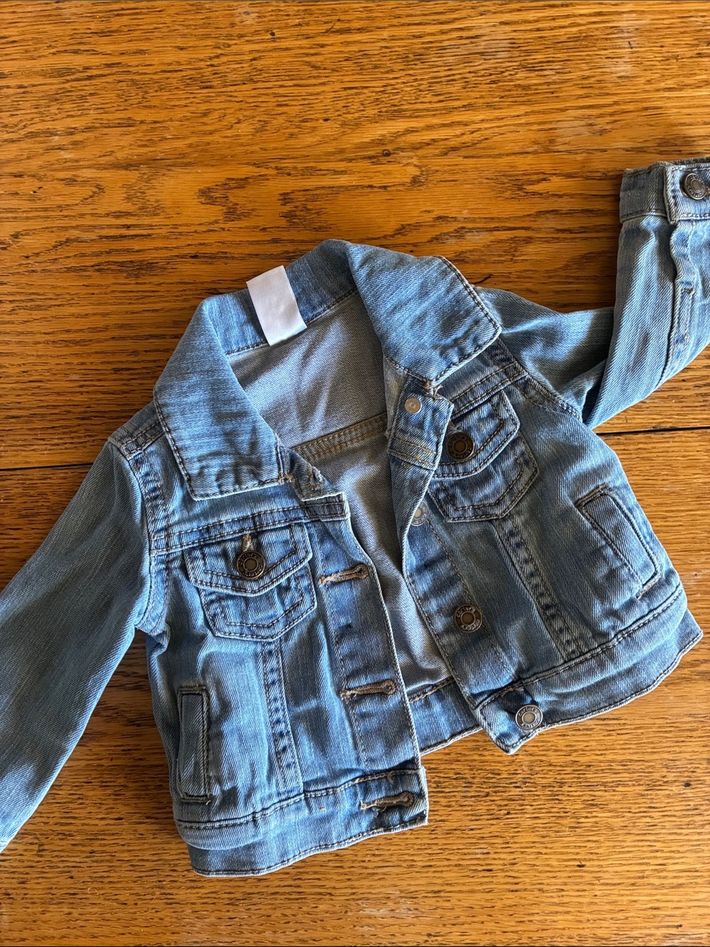 Carter's Light Wash Denim Jean Jacket - Light Blue